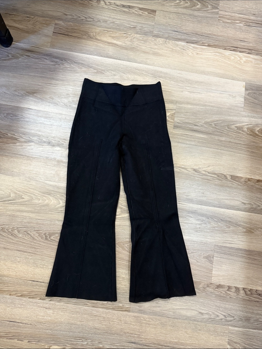 J. Crew Black Kick Sweater Pants
